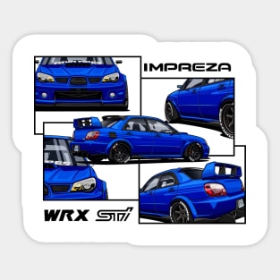 Impreza hawkeye WRX STI, JDM Sticker